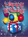 Gift Balloons Small Birthday Card