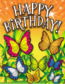 Butterflies Small Birthday Card birthday cards